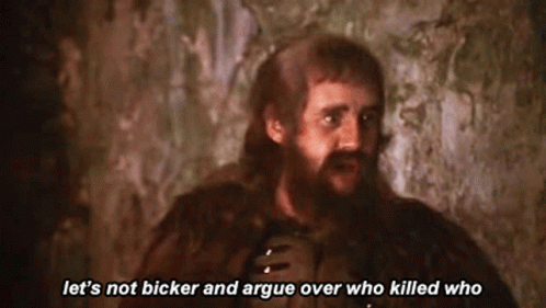 Monty Python Bicker GIF - Monty Python Bicker Argue - Discover & Share GIFs