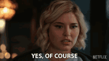 Yes Of Course Sarah Grey GIF - Yes Of Course Sarah Grey Alyssa Drake GIFs