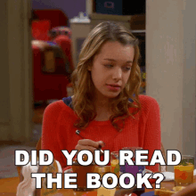 Did You Read The Book Violet GIF - Did You Read The Book Violet Mom GIFs