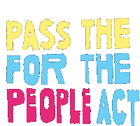 Pass The For The People Act Vrl Sticker - Pass The For The People Act Vrl Constitution Stickers