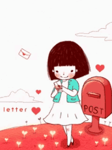 Love Letter GIF - Love Letter Post GIFs