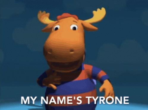 The Backyardigans My Names Tyrone GIF - The Backyardigans My Names Tyrone Tyrone GIFs