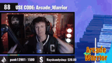 Arcade Warrior Erik Kane GIF - Arcade Warrior Erik Kane Arcade Warrior Twitch GIFs