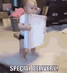 Special Delivery! Oops! GIF - Special Delivery Delivery Package GIFs
