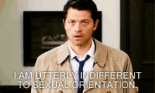 Supernatural Castiel GIF - Supernatural Castiel Sexualorientation GIFs