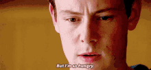 Glee Finn Hudson GIF - Glee Finn Hudson But Im So Hungry GIFs