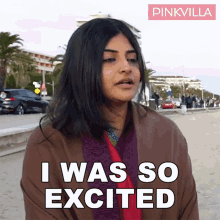 I Was So Excited Manjima Mohan GIF - I Was So Excited Manjima Mohan Pinkvilla GIFs
