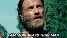Beard I Am More Beard Than Man GIF - Beard I Am More Beard Than Man Walking Dead GIFs