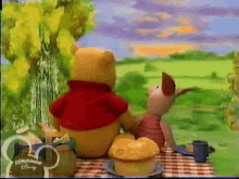 The Book Of Pooh Winnie The Pooh GIF - The Book Of Pooh Winnie The Pooh Sunset GIFs