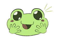 frog amazed