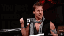 Chris Jericho List GIF - Chris Jericho List You Just Made The List GIFs