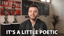 Its A Little Poetic Beautiful Really GIF - Its A Little Poetic Beautiful Really Kind Of Perfect GIFs