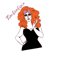 timberlina drag queen posing sassy timberlina drag queen posing sassy