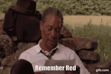 Shawshank Redemption Andy Dufresne GIF - Shawshank Redemption Red Andy Dufresne GIFs