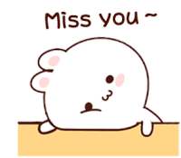 Miss You Sticker - Miss You Stickers