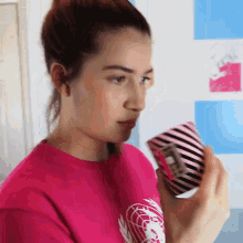 Smelling Candle Marissa Rachel GIF - Smelling Candle Marissa Rachel Let Me Smell It GIFs