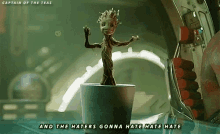 Haters Gonna Hate Groot GIF - Haters Gonna Hate Groot Dancing GIFs