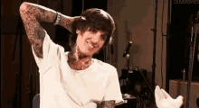 Bmth Oliver Sykes GIF - Bmth Oliver Sykes Oli Sykes GIFs