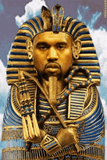 Pharaoh Statue GIF - Pharaoh Statue Sky GIFs