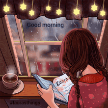 Rain Morning GIF - Rain Morning Coffee GIFs