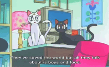Sigh Cats GIF - Sigh Cats Sailormoon GIFs