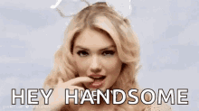 Kate Upton Hey Handsome GIF - Kate Upton Hey Handsome Wink GIFs