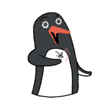 beating penguin