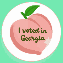 I Voted In Georgia Go Vote GIF - I Voted In Georgia Go Vote Go Vote Georgia GIFs