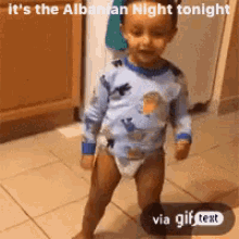 albanian dancing kid