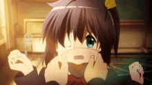 chu2 rikka takanashi pinch cheek anime ch%C5%ABniby%C5%8Ddemo koi ga shitai