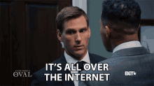 Its All Over The Internet Brad Benedict GIF - Its All Over The Internet Brad Benedict Kyle Flint GIFs