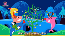Dizzy Pinkfong GIF - Dizzy Pinkfong Christmas Tree GIFs
