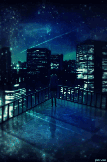 anime sad city stars