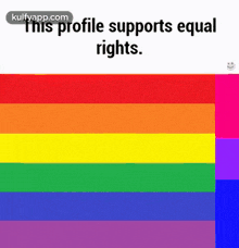 This Profile Supports Equalrights..Gif GIF - This Profile Supports Equalrights. Text Word GIFs