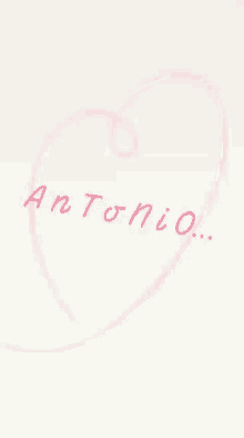 Name Antonio GIF - Name Antonio Heart GIFs