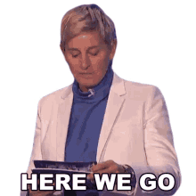 here we go ellen degeneres game of games lets start lets begin here we go ellen degeneres game of games lets start lets begin