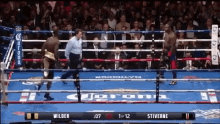 Wilder Vs Stiverne Boxing GIF - Wilder Vs Stiverne Boxing Attack GIFs