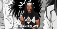 I Can Relate The Black Mastadonte GIF - I Can Relate The Black Mastadonte Yu Yu Hakusho GIFs