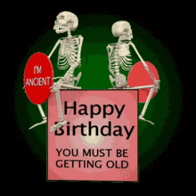 Happy Birthday Youre Getting Old GIF - Happy Birthday Youre Getting Old Youre Ancient GIFs