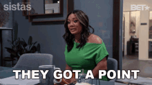 they point