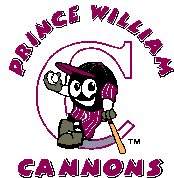 Prince William Cannons Baseball Sticker - Prince William Cannons Baseball Stickers