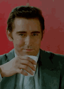 Lee Pace Tea GIF - Lee Pace Tea Sipping GIFs