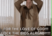 tommy boy chris farley stressed upset hair pull