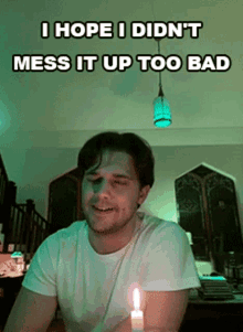 I Hope I Didnt Mess It Up Too Bad Andy Mientus GIF - I Hope I Didnt Mess It Up Too Bad Andy Mientus Cameo GIFs