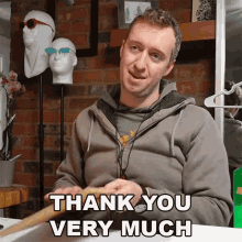 Thank You Very Much Peter Draws GIF - Thank You Very Much Peter Draws Gratitude GIFs