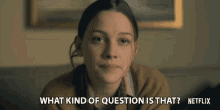 What Kind Of Question Is That Victoria Pedretti GIF - What Kind Of Question Is That Victoria Pedretti Nell Crain GIFs