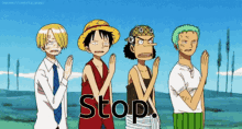 One Piece Stop GIF - One Piece Stop GIFs