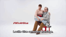Loctite Glue GIF - Loctite Glue Marriage Super Bowl Ad GIFs