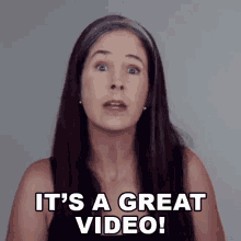 Its A Great Video Rachel Smith GIF - Its A Great Video Rachel Smith Rachels English GIFs
