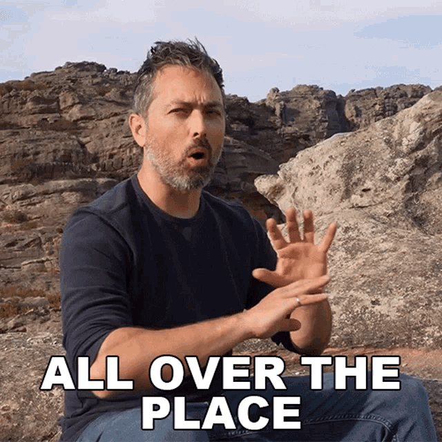 All Over The Place Derek Muller GIF All Over The Place Derek Muller